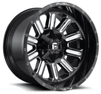 20x10 fuel off-road hardline gloss black milled d620 8x180 -18mm