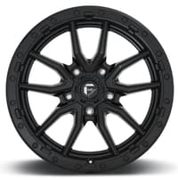 18x9 fuel off-road rebel 5 matte black d679 (5 lug) 5x5/127 -12mm