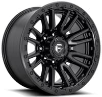 20x10 fuel off-road rebel 8 matte black d679 (8 lug) 8x170 -18mm