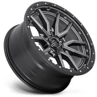 Fuel Off-Road D680 Rebel 5  Anthracite w/ Black Lip