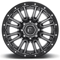 22x10 fuel off-road rebel 8 anthracite w/ black lip (8 lug) d680 8x6.5/165 -18mm