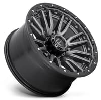 Fuel Off-Road Rebel 8 Anthracite w/ Black Lip D680