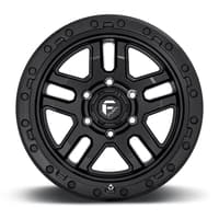 18x9 fuel off-road ammo matte black d700 5x5/127 20mm