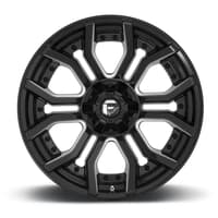 20x9 fuel off-road rage gloss black & milled d711 6x135 6x5.5/139.7 1mm