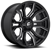 Fuel Off-Road D711 Rage Gloss Black & Milled