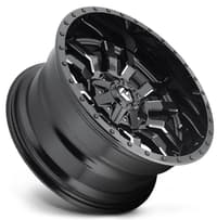 17x9 fuel off-road sledge gloss black milled d595 6x135 6x5.5/139.7 2mm