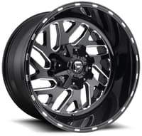 22x12 fuel off-road triton gloss black milled d581 (* may require trimming) 5x5.5/139.7 5x150 -43mm