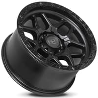 17x9 hardrock off-road h107 matte black 5x5/127 1mm