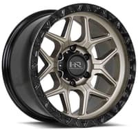 Hardrock Off-Road H107 Matte Bronze w/ Matte Black Lip Ring