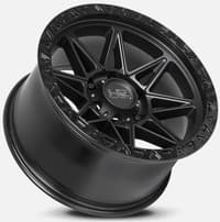 17x9 hardrock off-road h109 matte black 6x5.5/139.7 -12mm