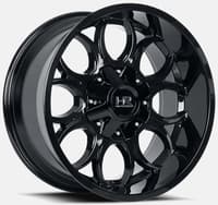 20x12 hardrock off-road h713 gloss black 6x135 6x5.5/139.7 -51mm