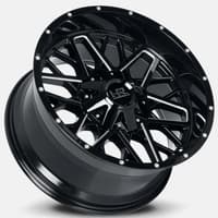 Hardrock Off-Road H714 Gloss Black Milled