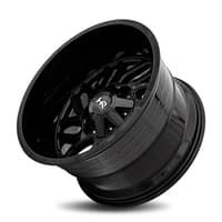 20x10 hardrock off-road h707 destroyer gloss black 8x6.5/165 -19mm