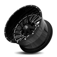20x9 hardrock off-road h708 overdrive gloss black milled 8x170 0mm
