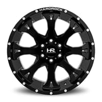 20x10 hardrock off-road h505 bloodshot xposed gloss black 5x150 -19mm