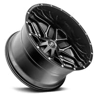 20x10 hardrock off-road h700 affliction gloss black milled 8x6.5/165 -19mm