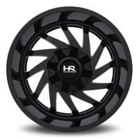 20x9 hardrock off-road h704 crusher gloss black 8x6.5/165 0mm