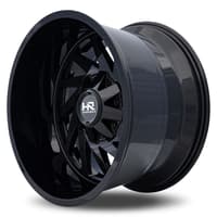 20x10 hardrock off-road h704 crusher gloss black 8x170 -19mm