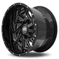 20x12 hardrock off-road h704 crusher gloss black milled (* may require trimming) 5x150 5x5.5/139.7 -44mm