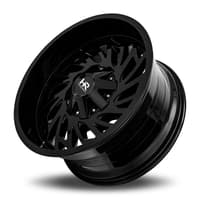 20x10 hardrock off-road h710 attach gloss black 5x150 5x5.5/139.7 -19mm