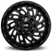 20x12 hardrock off-road h710 attach gloss black (* may require trimming) 6x135 6x5.5/139.7 -51mm