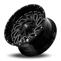 Hardrock Off-Road H710 Attach Gloss Black Milled