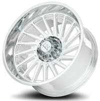 22x12 hardrock off-road h905 polished (concave forged) (* may require trimming) 6x135 -51mm