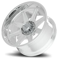 22x12 hardrock off-road h906 polished (concave forged) (* may require trimming) 8x6.5/165 -51mm