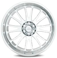 22x12 hardrock off-road h908 polished (concave forged) (* may require trimming) 8x180 -51mm