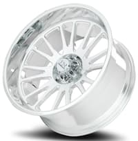 22x12 hardrock off-road h908 polished (concave forged) (* may require trimming) 8x180 -51mm