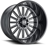 22x10 hostile h127 titan blade cut (6 lug) 6x135 -25mm