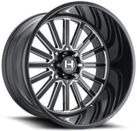 22x10 hostile h127 titan blade cut (6 lug) 6x135 -25mm