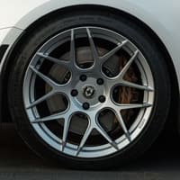 19x9.5 hre flowform ff01 liquid silver 5x112 45mm
