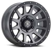 17x8.5 icon compression titanium (6 lug) 6x135 6mm