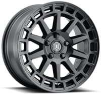 17x8 icon journey satin black 5x4.25/108 38mm