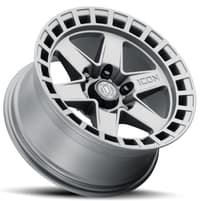 17x8.5 icon raider titanium (6 lug) 6x120 0mm