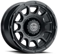 20x9 icon rancho double black 8x180 12mm