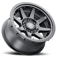 17x8.5 icon rebound pro satin black 5x150 25mm