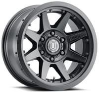 17x8.5 icon rebound pro satin black 5x4.5/114.3 0mm