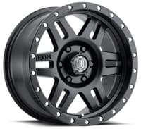 17x8.5 icon six speed satin black (6 lug) 6x5.5/139.7 0mm
