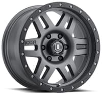 17x8.5 icon six speed titanium (6 lug) 6x135 6mm