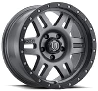 17x8.5 icon six speed titanium (6 lug) 6x135 6mm