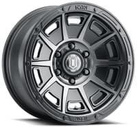 ICON Victory Smoked Satin Black Tint