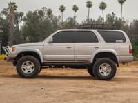 icon 1996-2002 toyota 4runner, 0-3" lift, front, v.s. 2.5 series coilover kit, extended travel, remote reservoir 58716