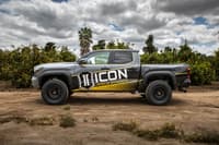 icon 2024-2025 toyota tacoma 1.25-3" lift, stage 5 suspension system, tubular, overland rear springs k53295tx