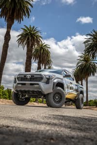 icon 2024-2025 toyota tacoma 1.25-3" lift, stage 5 suspension system, tubular, overland rear springs k53295tx