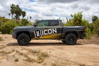 icon 2024-2025 toyota tacoma, rear, .5" lift, dual rate overland coil spring kit 51215