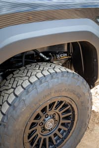 icon 2024-2025 toyota tacoma 1.25-3" lift, stage 7 suspension system, billet k53297