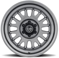 17x8.5 icon anza gunmetal 6x135 6mm