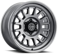 17x8.5 icon anza gunmetal 6x135 6mm
